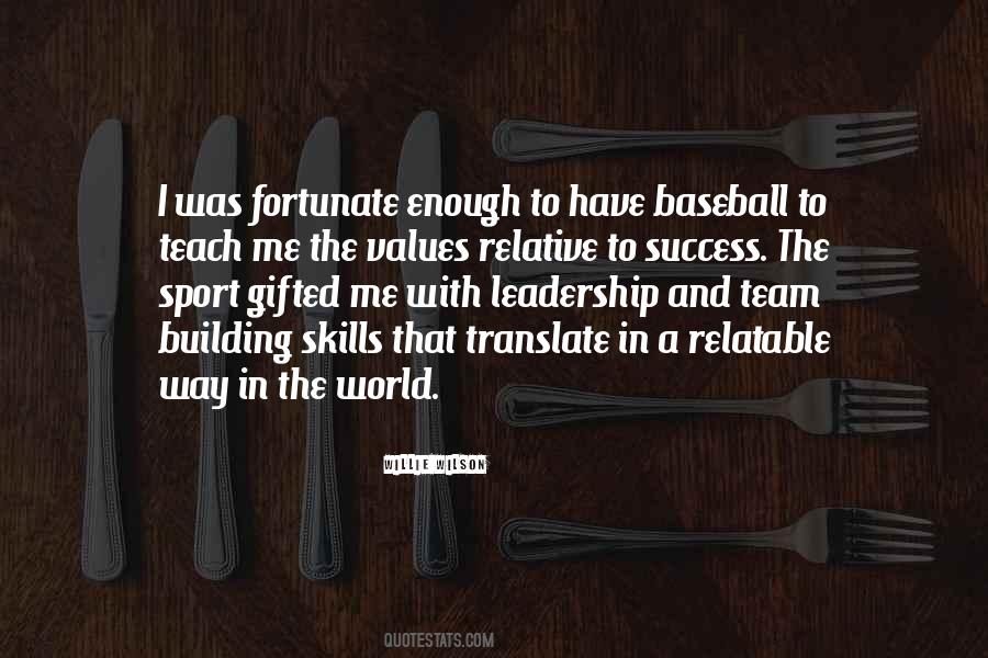 A Baseball Team Quotes #353783