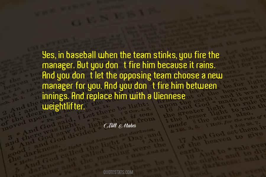 A Baseball Team Quotes #418116