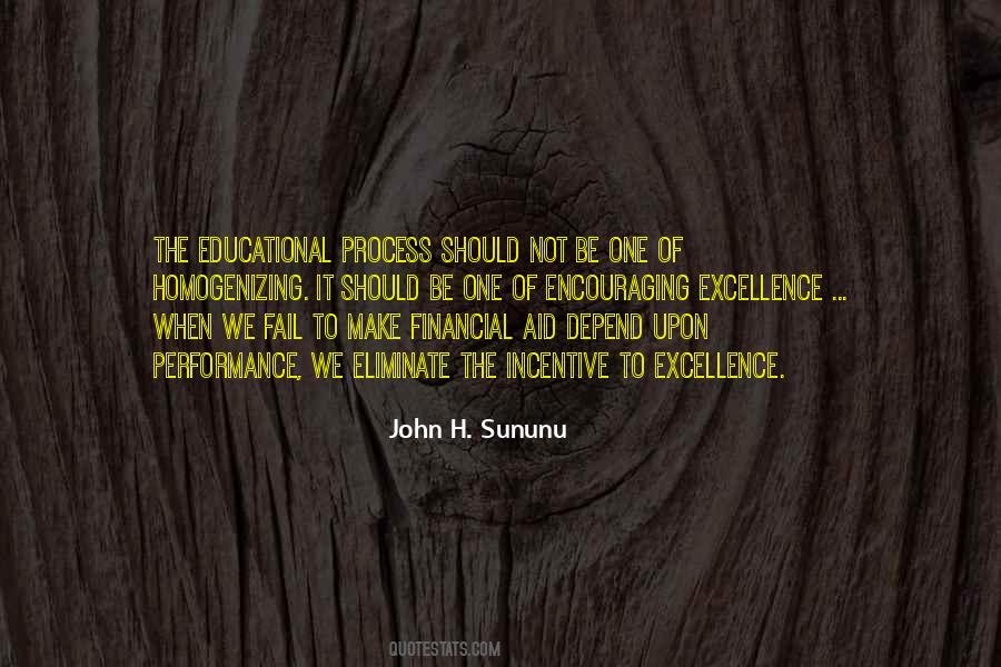 Quotes On Excellence In Education #784640