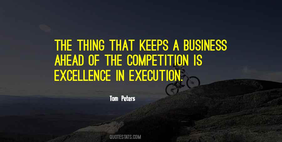 Quotes On Excellence In Execution #128699