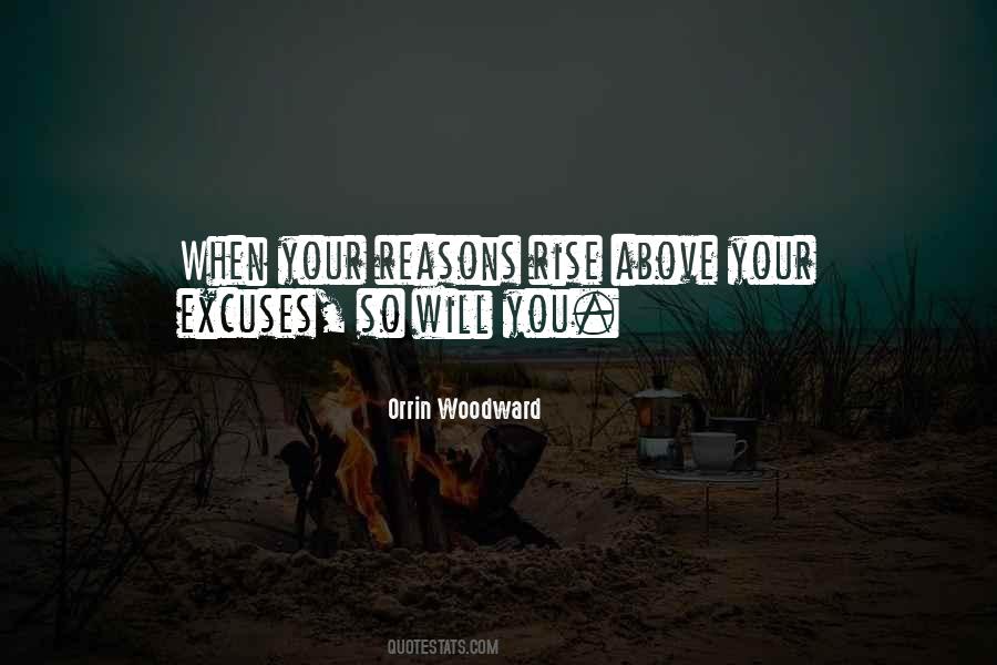 Quotes On Excuses And Reasons #492803