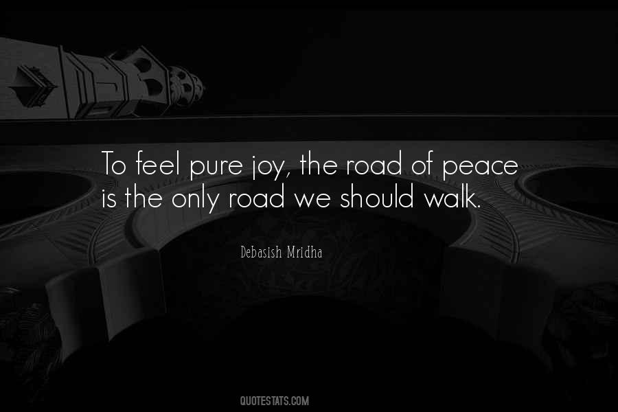 Road Of Peace Quotes #863059