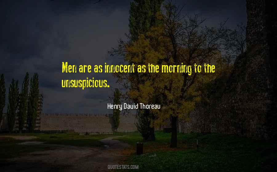 Innocent Morning Quotes #1092605
