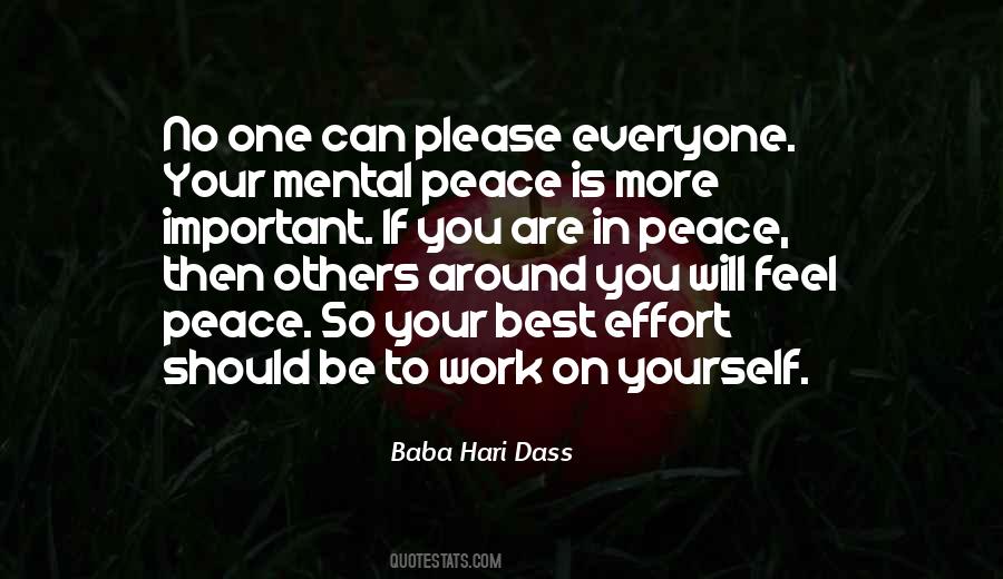 At Peace With Everyone Quotes #154161