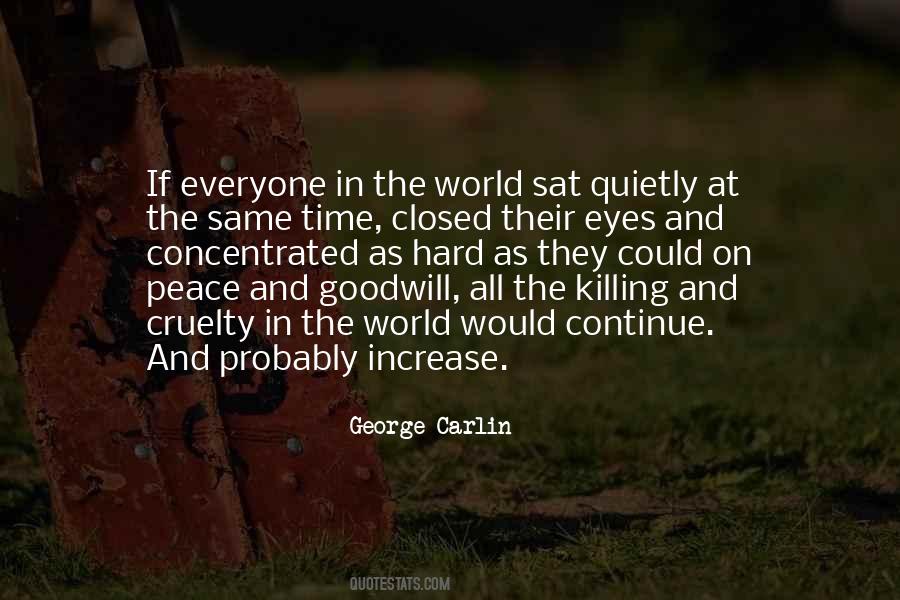 At Peace With Everyone Quotes #221211