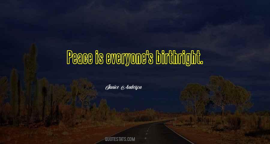 At Peace With Everyone Quotes #429496