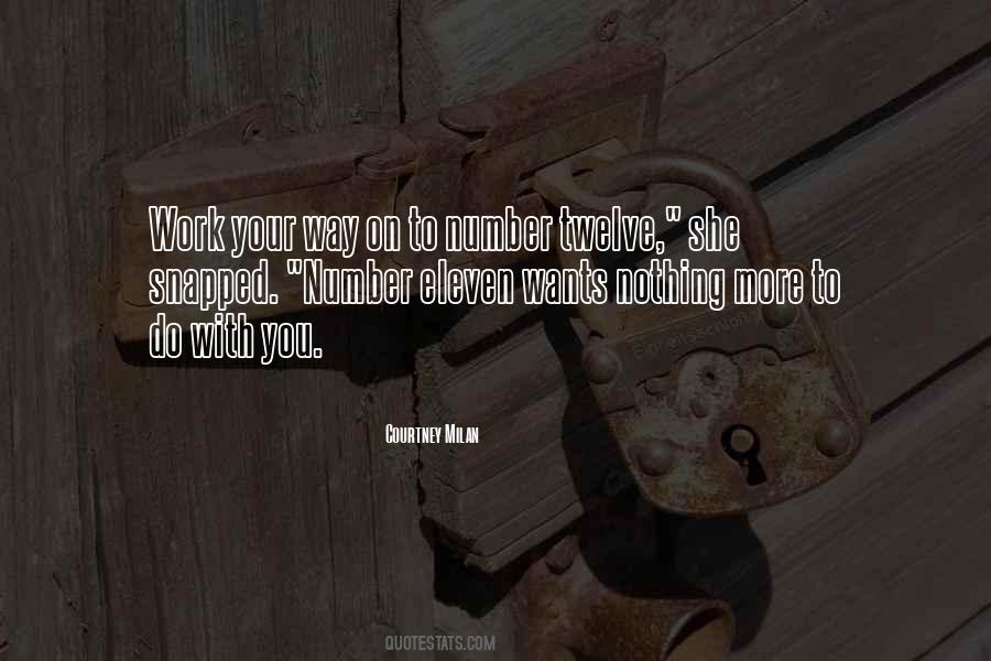 Quotes About Number Eleven #992459