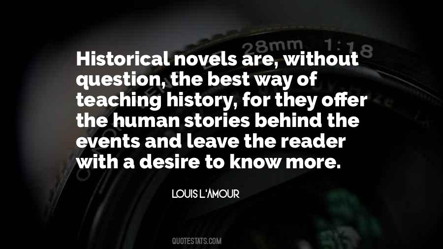 Historical Fiction Fiction Quotes #133124