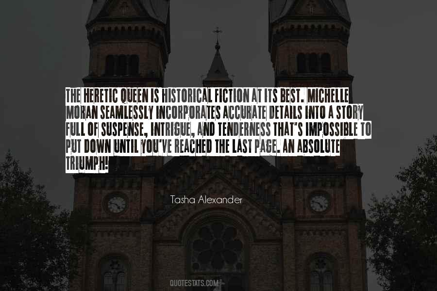 Historical Fiction Fiction Quotes #263912