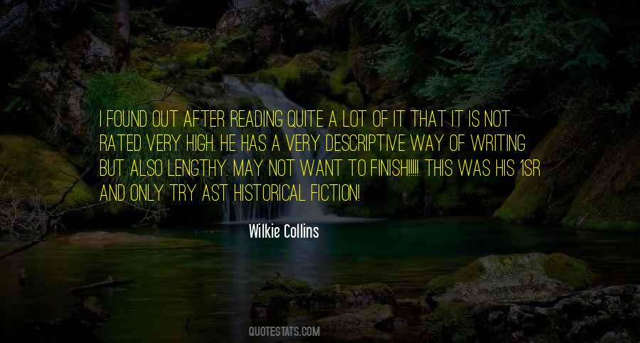 Historical Fiction Fiction Quotes #276809