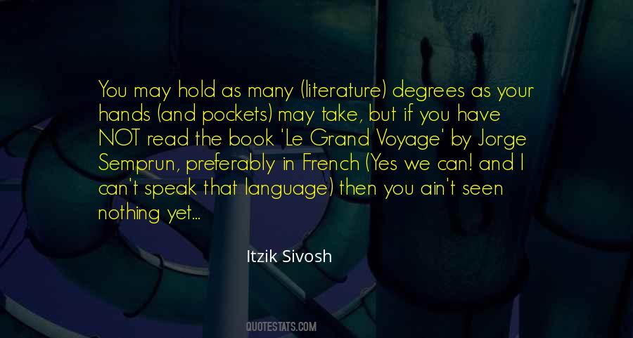 Speak French Quotes #1128243