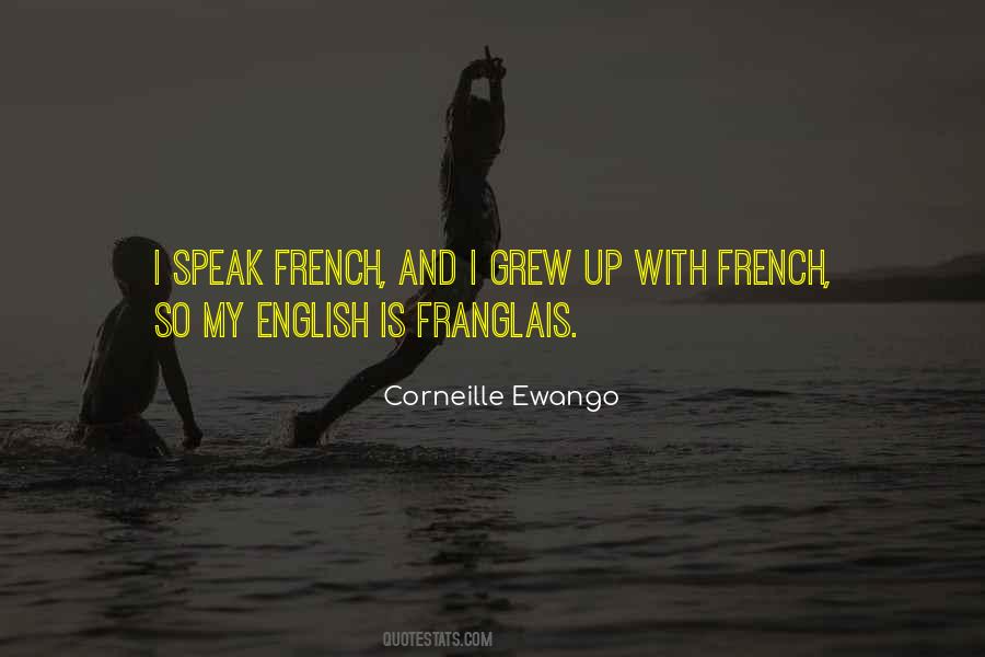 Speak French Quotes #1265617