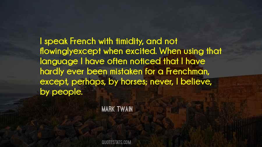 Speak French Quotes #949075
