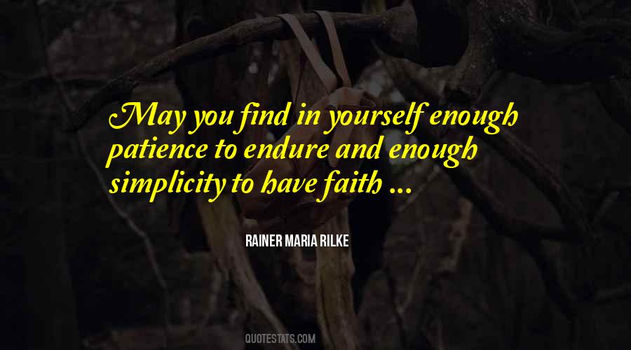Quotes On Faith And Patience #97076