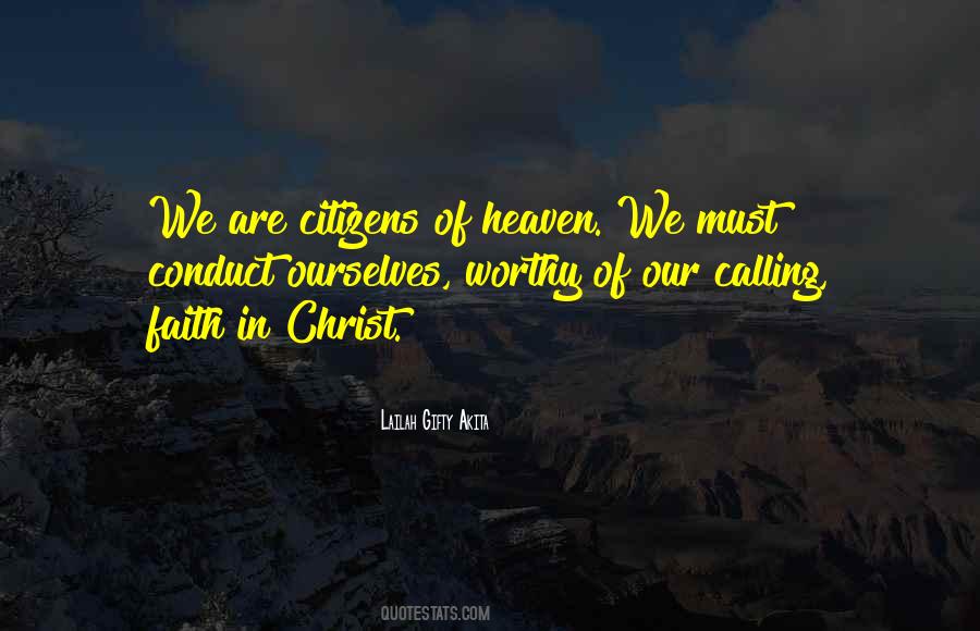 Quotes On Faith In Christ #1705120