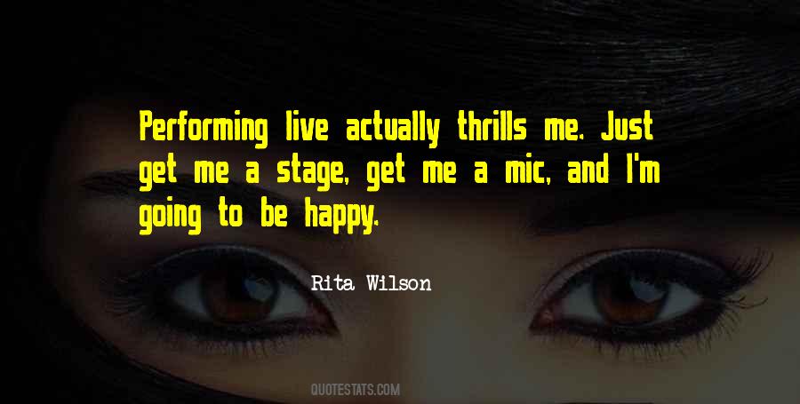 Quotes About Thrills #55273