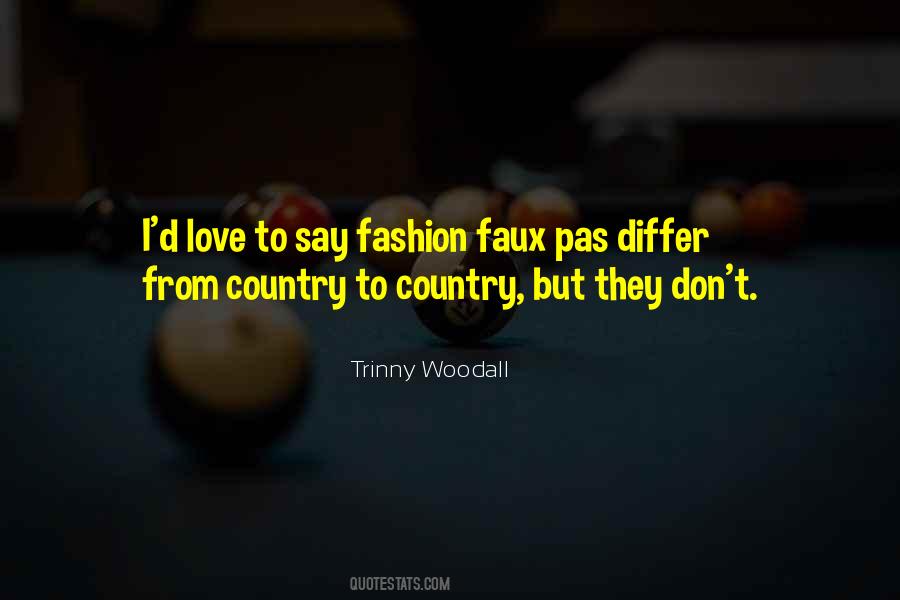 Quotes On Fashion Faux Pas #1793454