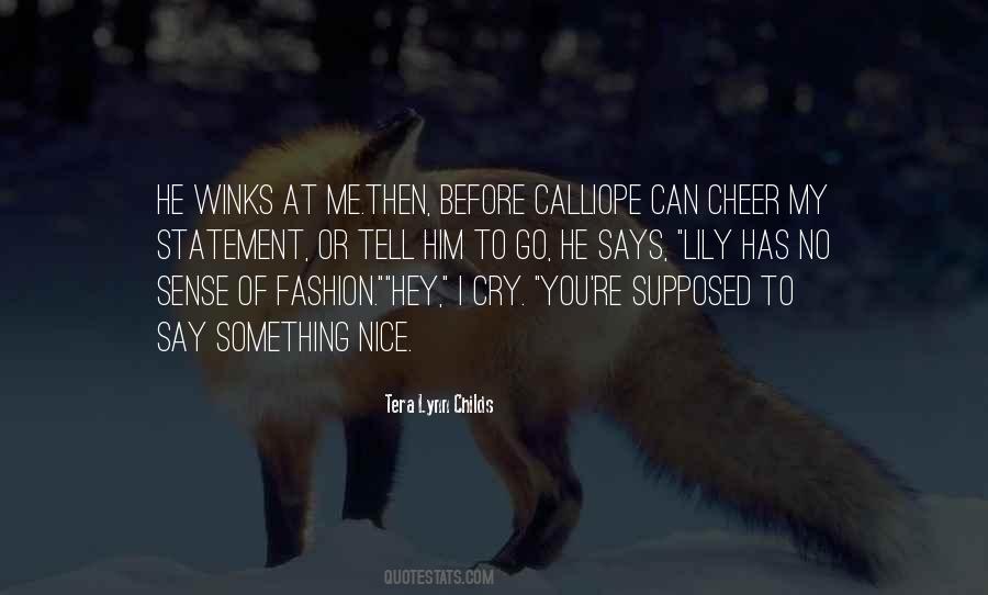 Quotes On Fashion Sense #1089929