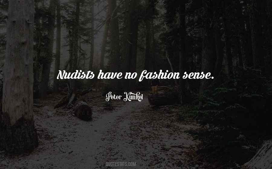 Quotes On Fashion Sense #1347855