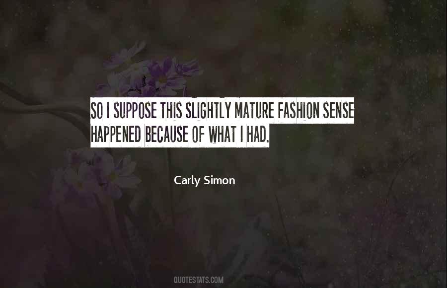 Quotes On Fashion Sense #1797775 Quotes On Fashion Sense #1797775