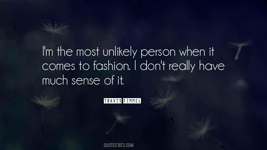 Quotes On Fashion Sense #603991