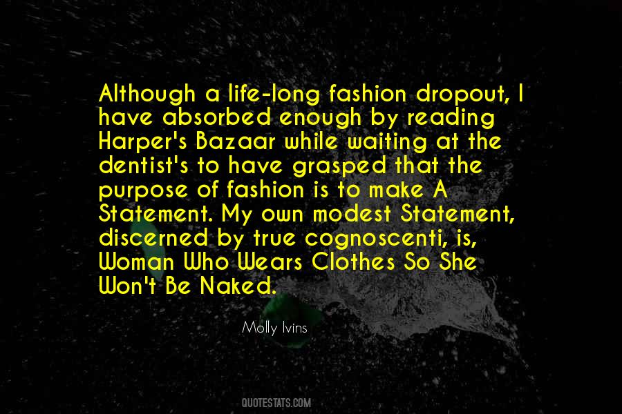 Quotes On Fashion Statement #1615723