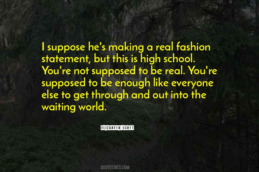 Quotes On Fashion Statement #782607