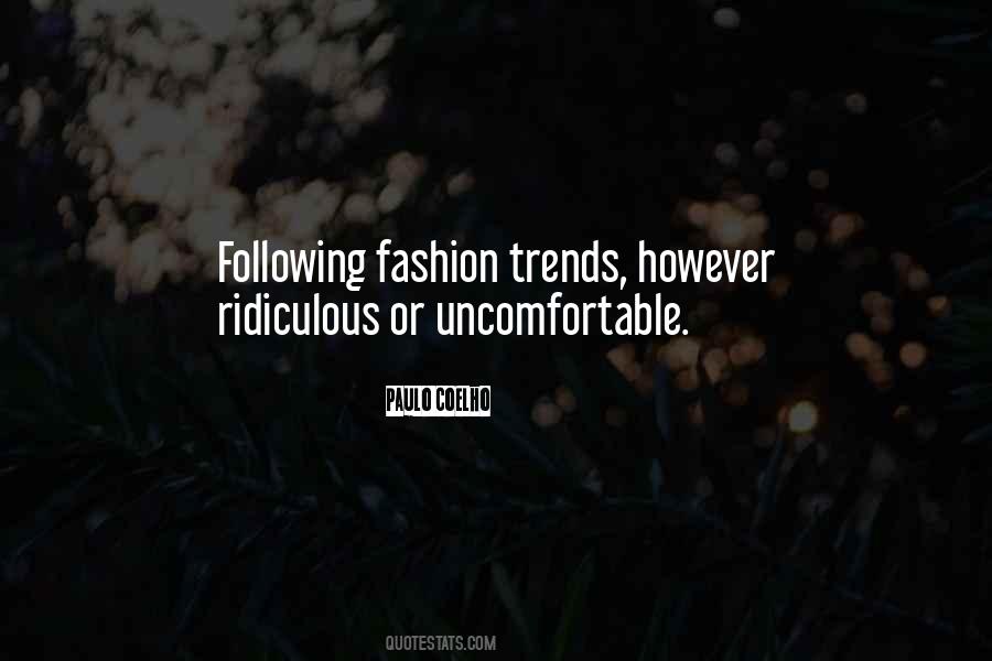 Quotes On Fashion Trends #1399630