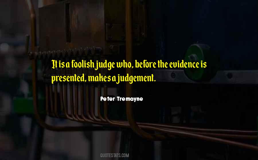 A Judgement Quotes #1636514