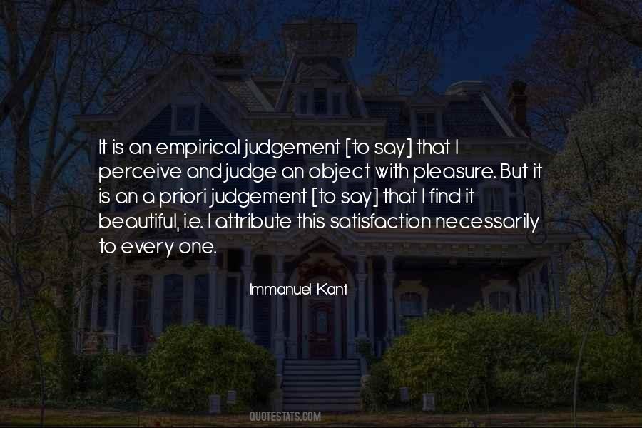 A Judgement Quotes #4413