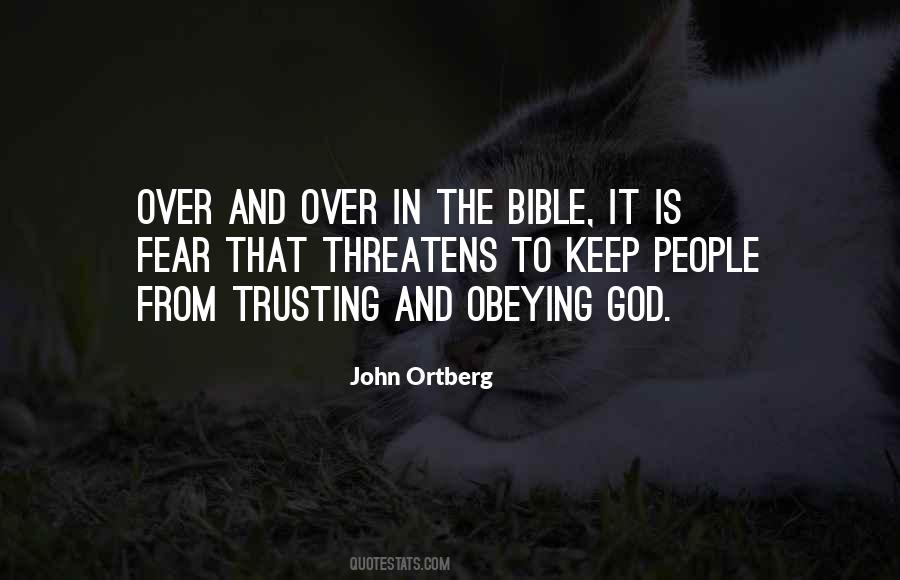 Quotes On Fear Bible #1014836