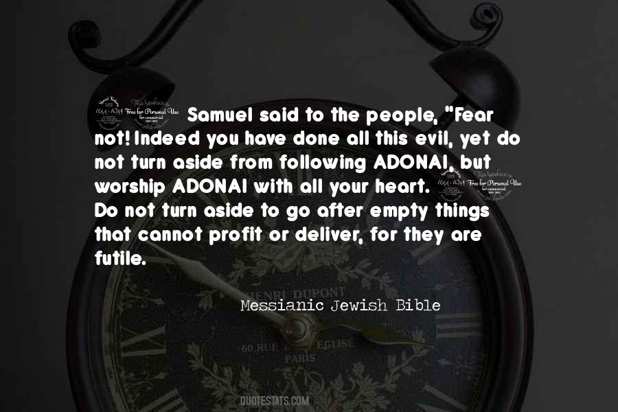 Quotes On Fear Bible #631880