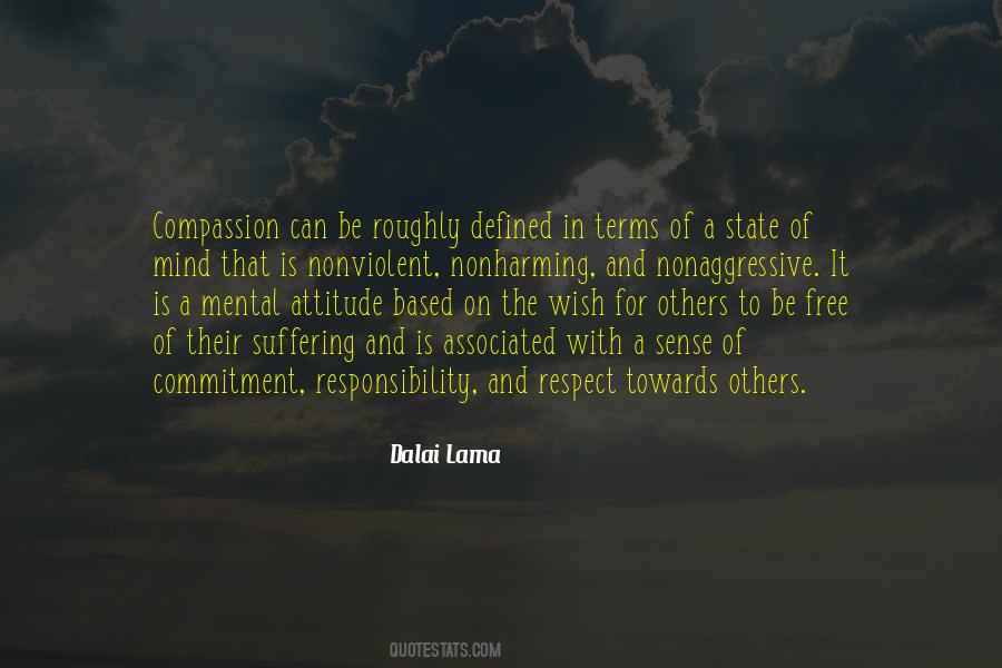 Commitment And Attitude Quotes #1388982