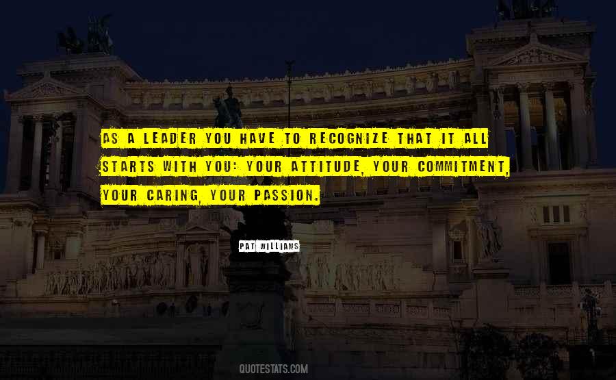 Commitment And Attitude Quotes #555314