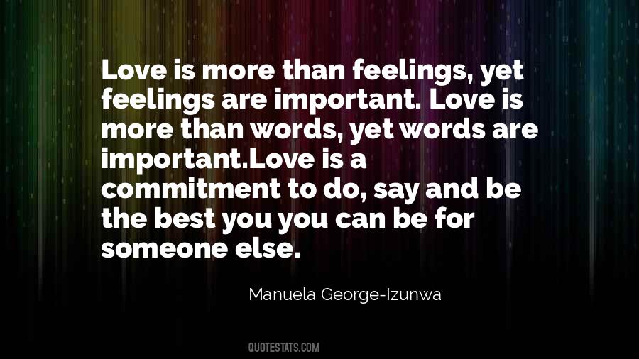 Quotes On Feelings And Words #20443