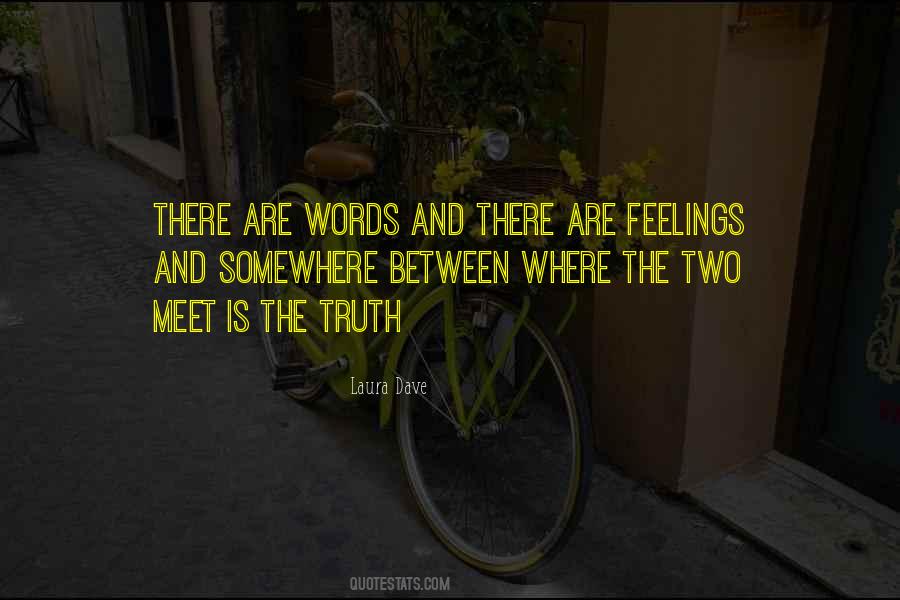 Quotes On Feelings And Words #266980