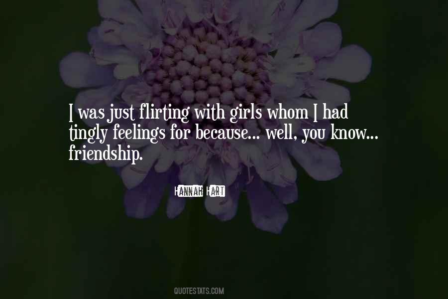 Quotes On Feelings Of Friendship #546429