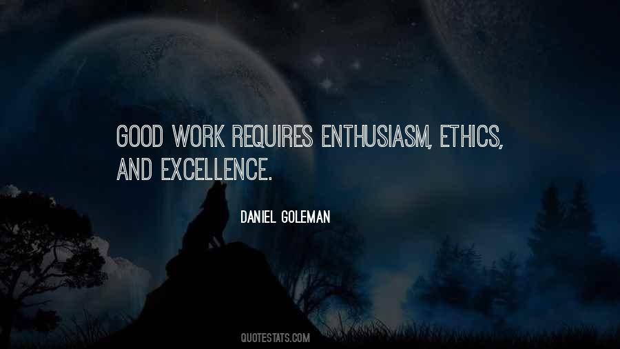 Work Enthusiasm Quotes #65256