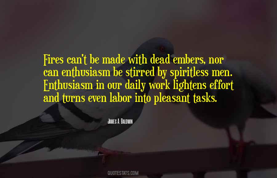 Work Enthusiasm Quotes #888437