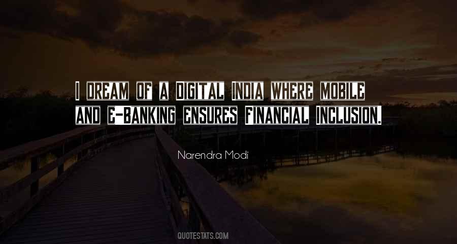 Quotes On Financial Inclusion In India #1084585