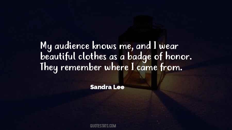 Clothes They Wear Quotes #105122