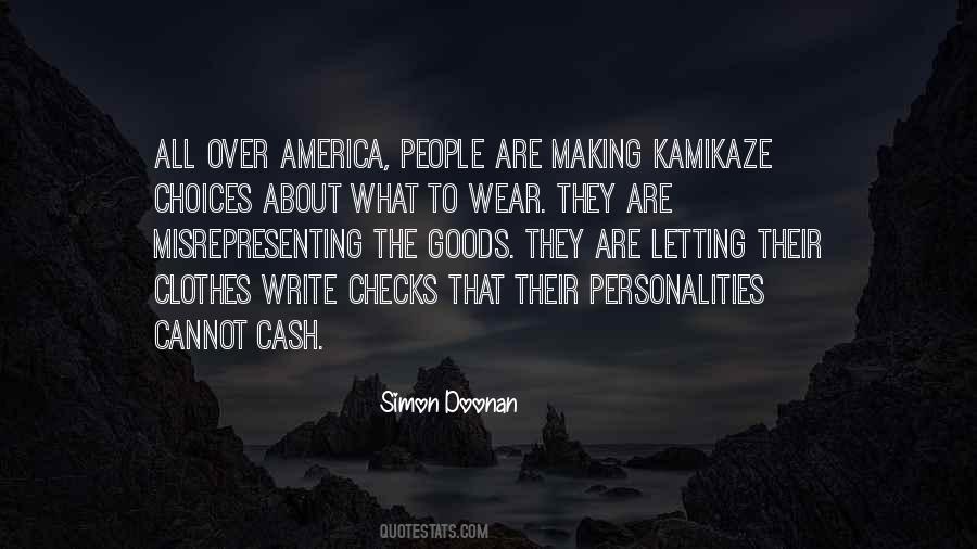 Clothes They Wear Quotes #129636