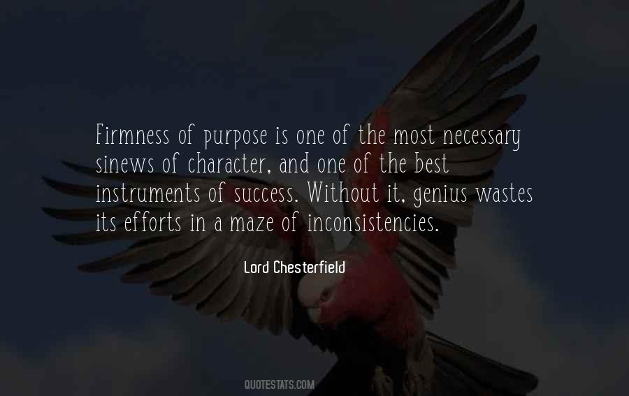 Quotes On Firmness Of Purpose #961072
