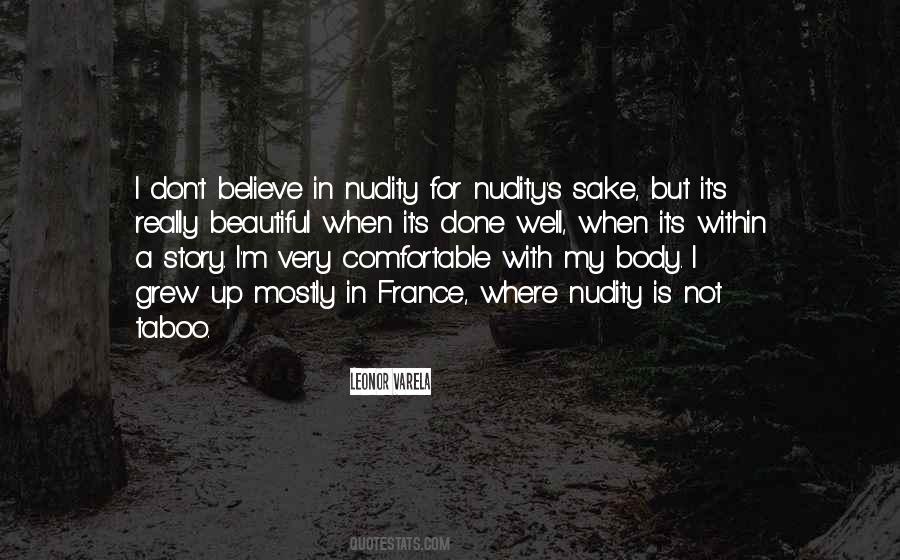 Quotes About Nudity #857886