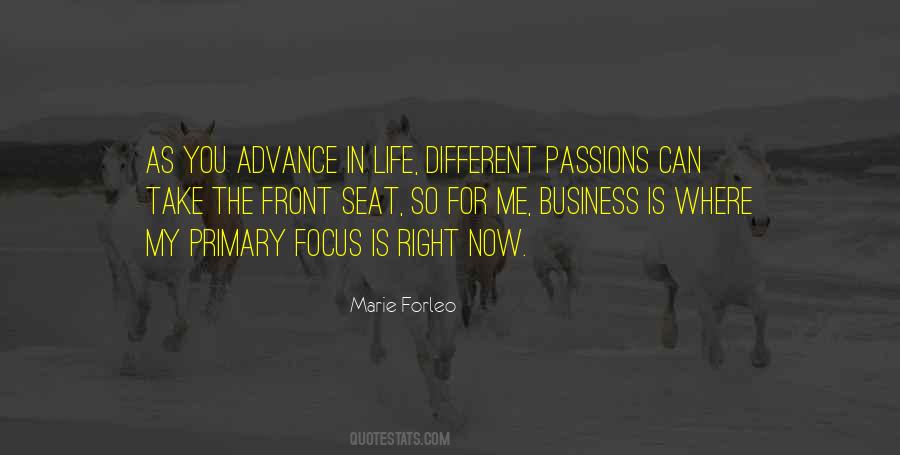 Quotes On Focus In Life #166305