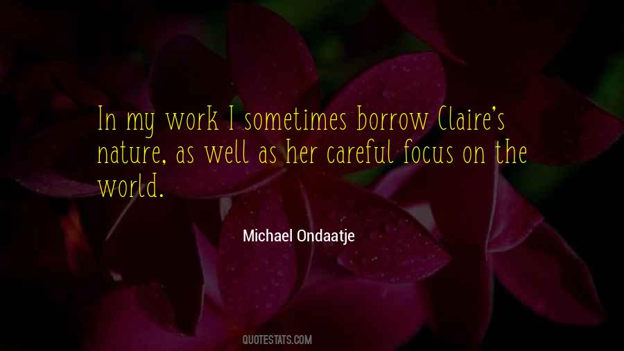 Quotes On Focus On Work #888058