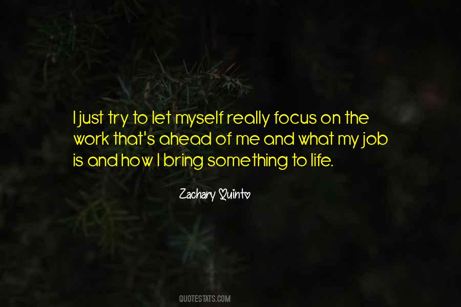 Quotes On Focus On Work #899696