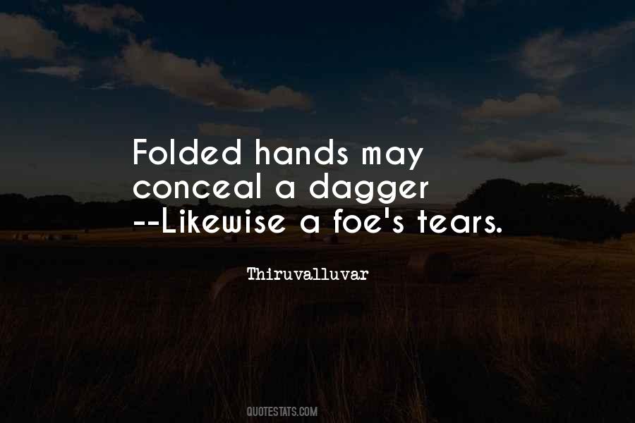 Quotes On Folded Hands #1087133