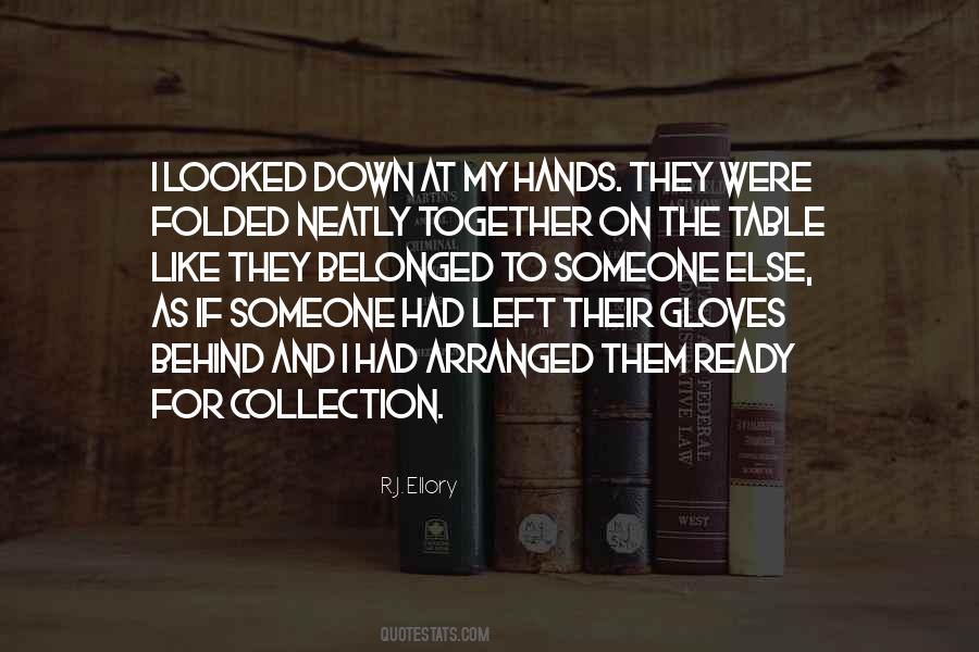 Quotes On Folded Hands #176813