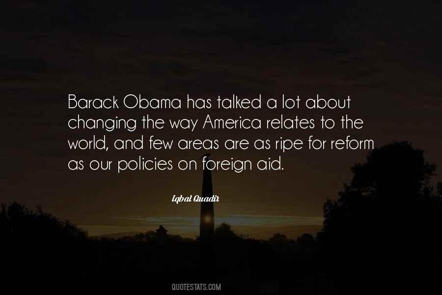 Quotes On Foreign Policies #1560021